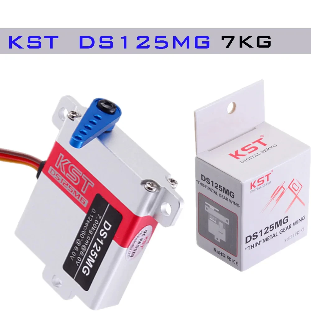 Original KST DS125MG/DS135MG/DS145MG Metal Gear Digital Wing Servo For RC Glider