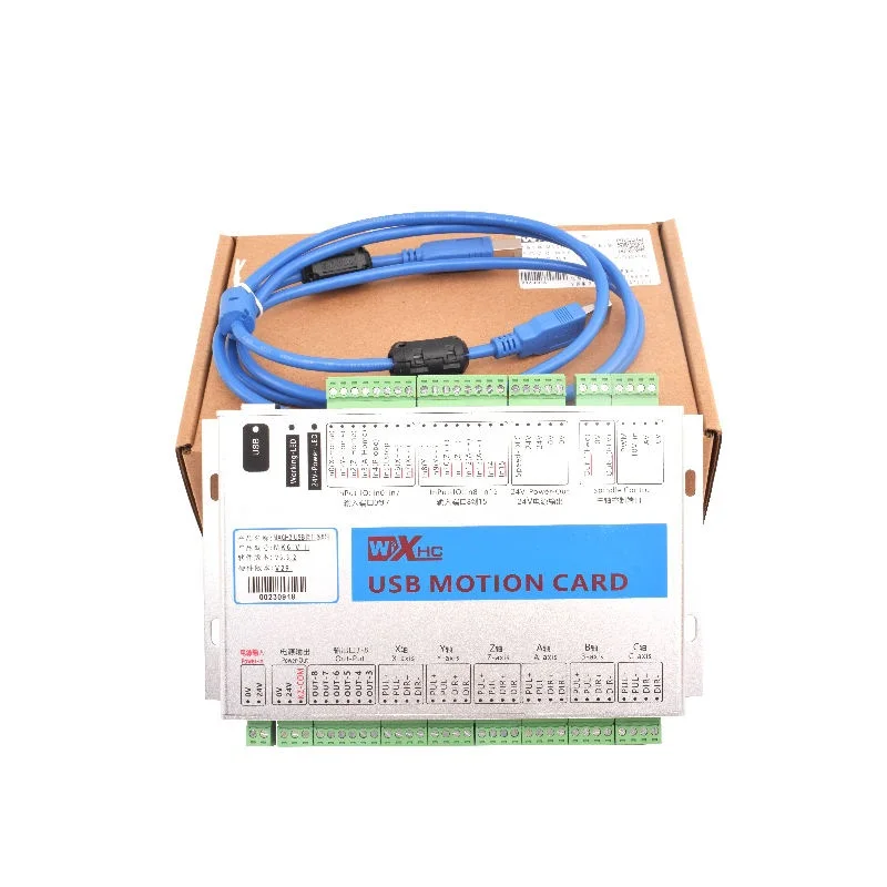 

XHC 2MHZ Mach3 3axis USB CNC Controller Motion Card Breakout Board MK3-V for CNC Milling Support Stepper Motor Servo Motor