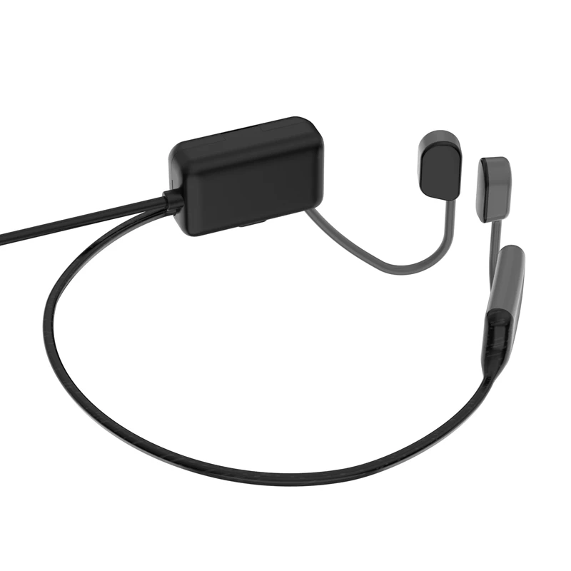 1 Piece Portable Convenient 1Meter Headphone Charging Cable Black Plastic For Aftershokz Xtrainerz