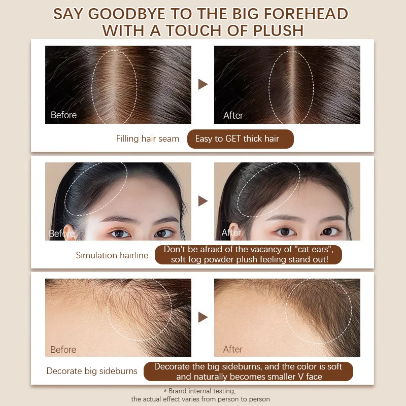 Hair Line Modified Repair Stick Pen Instantly Black Root Cover Up Natural Hair Filling Hairline Shadow Powder Hair Coverage