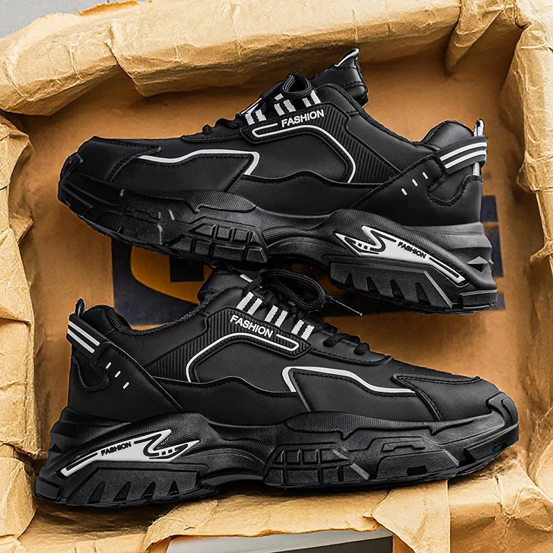 Men's Fashion Sport Shoes New Model Lightweight Outdoor Running Shoes Anti-slip Casual Waterproof Footwear for Men
