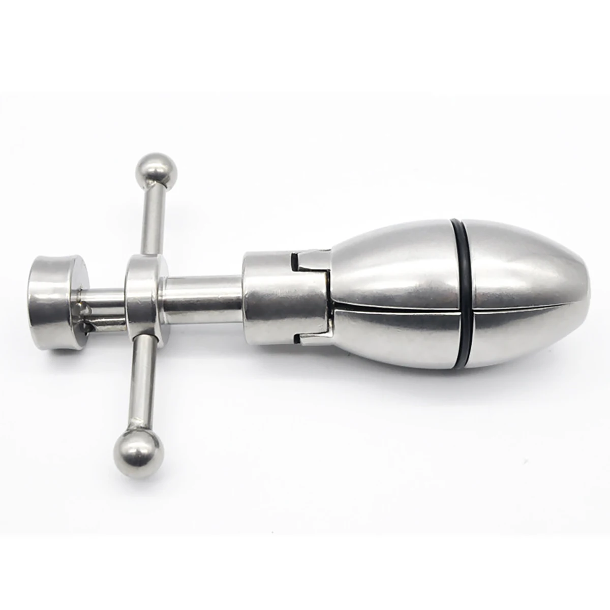 Heavy Duty Stainless Steel Locking Anal Open Plug Adjustable Anus Lock Sex Toys Adult Games