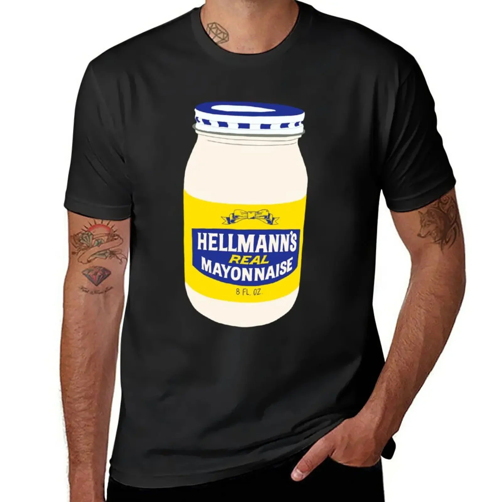 New Mayonnaise ! T-Shirt funny t shirt kawaii clothes t shirts for men