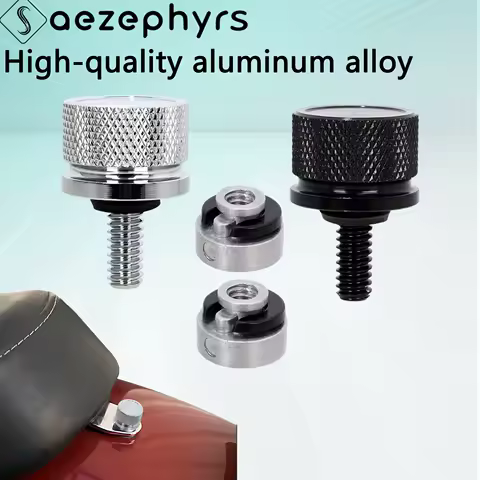 Motorcycle Quick Release Rear Seat Fender Bolt Screw Nut Kit Aluminum For Harley Touring Sportster XL 883 Softail Dyna Road King