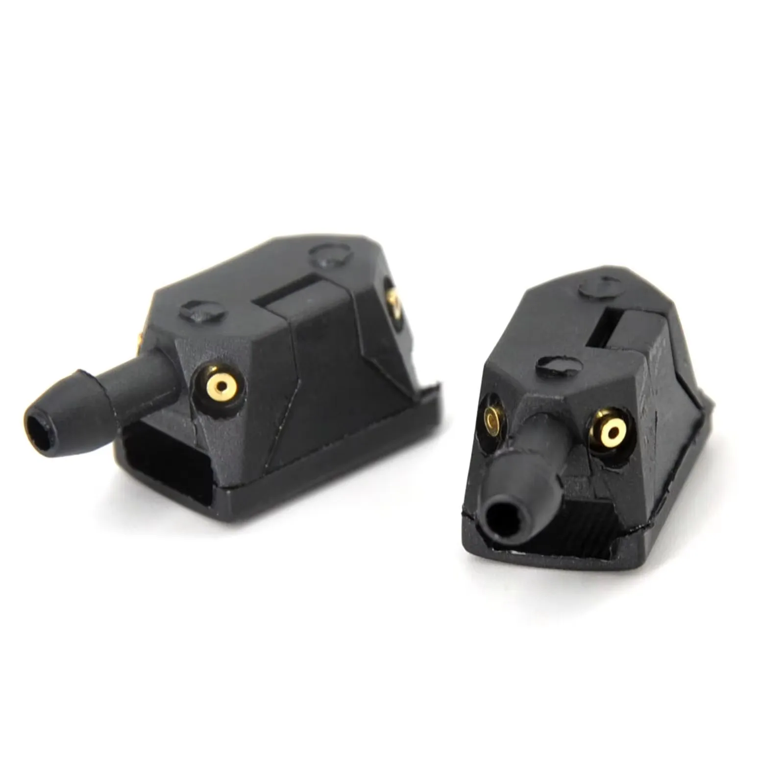 2 peças montadas em bicos de arruela de para-brisa de carro com braço de 8/9mm para Mercedes Benz Vito 638 639 W638 W639 W447 Viano V-Class Sprinter