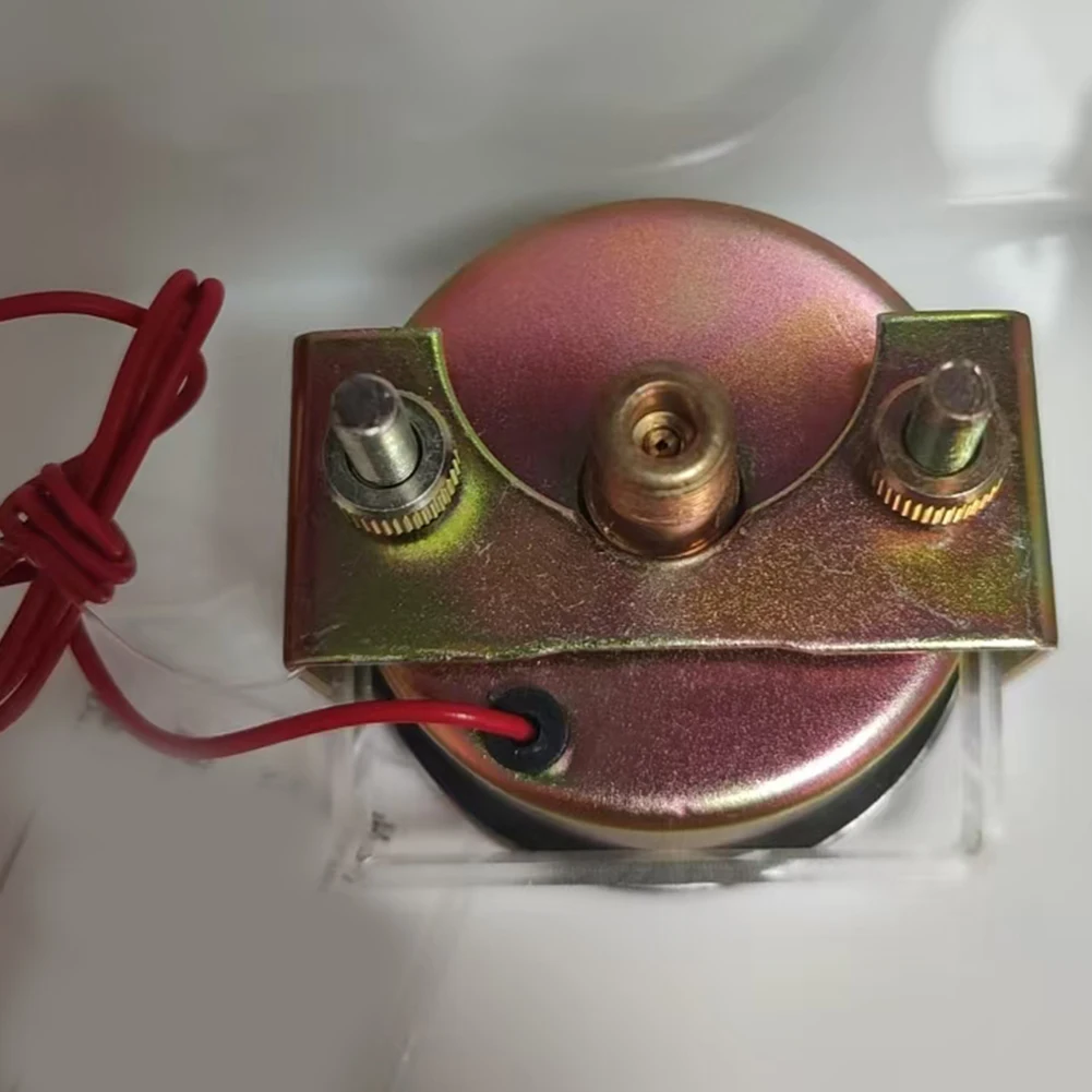 Oil Pressure Gauge for Automotive Engine 0 100 Psi Chrome Plated with A20PE10 Model for Accurate Oil Pressure Measurement