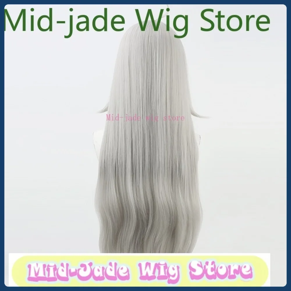 Mid-jade Pruik Winkel VTuber Ryogoku Tsukasa Cosplay Pruik Halloween Anime Game Rollenspel Synthetisch Haar Kleding Props