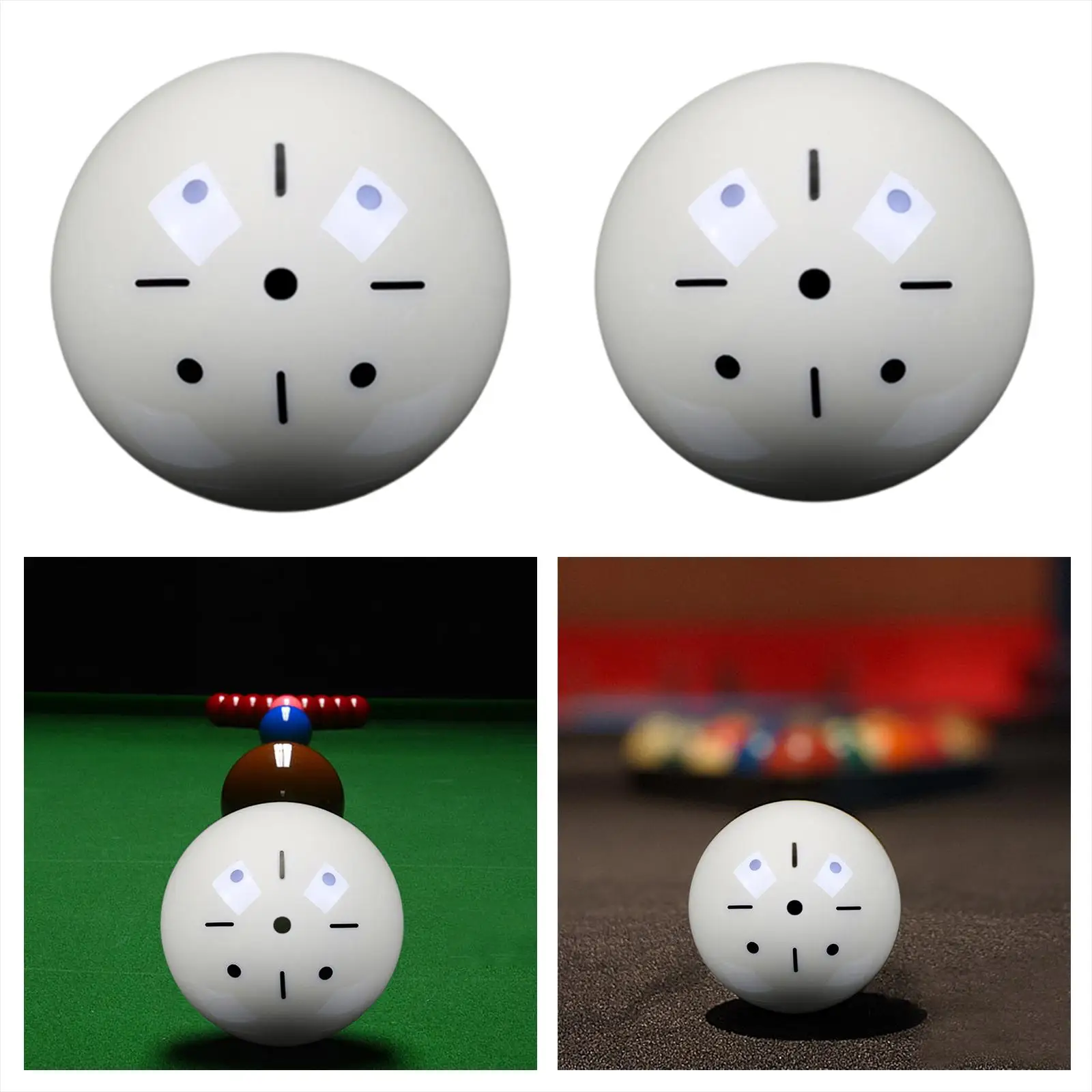 Snooker Practice Ball Lightweight Billiard Stroke Exerciser for Games Improve Hitting Level Aiming Snooker Professional Players