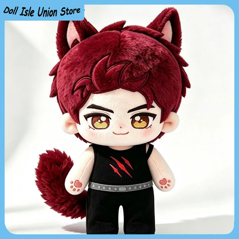 Valko Attributes Handsome Cotton Doll Body Stuffed Figurine Toys 20cm Original Anime Love and Deepspace Dress Up Plush Pillow