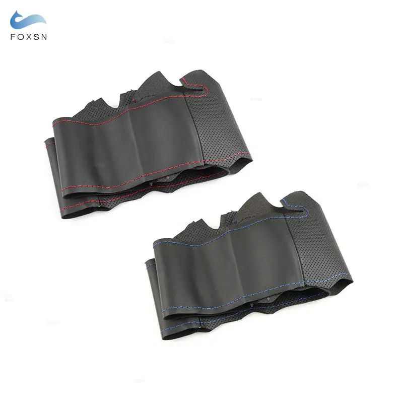 Hand Sewing Microfiber Leather Decor For Infiniti FX FX35 FX37 FX50 2009-2013 QX70 2014-2019 Car Interior Steering Wheel Cover