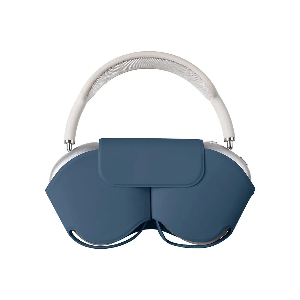 Ledertasche Für AirPods Max Drahtlose Kopfhörer Kopfhörer Fällen Schutzhülle Für Apple AirPodsMax Weiche Taschen Coque Zubehör