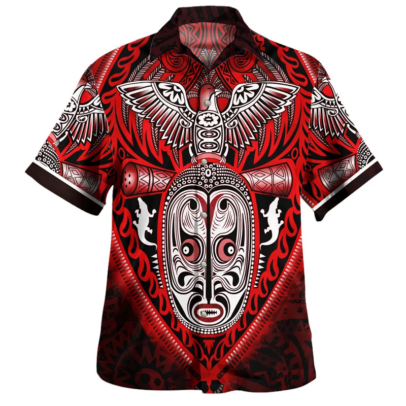 New Vintage 3D lo stato indipendente della Papua nuova Guinea Flag Printing camicie Papua Emblem Graphic Short Shirts Cool Clothes Top