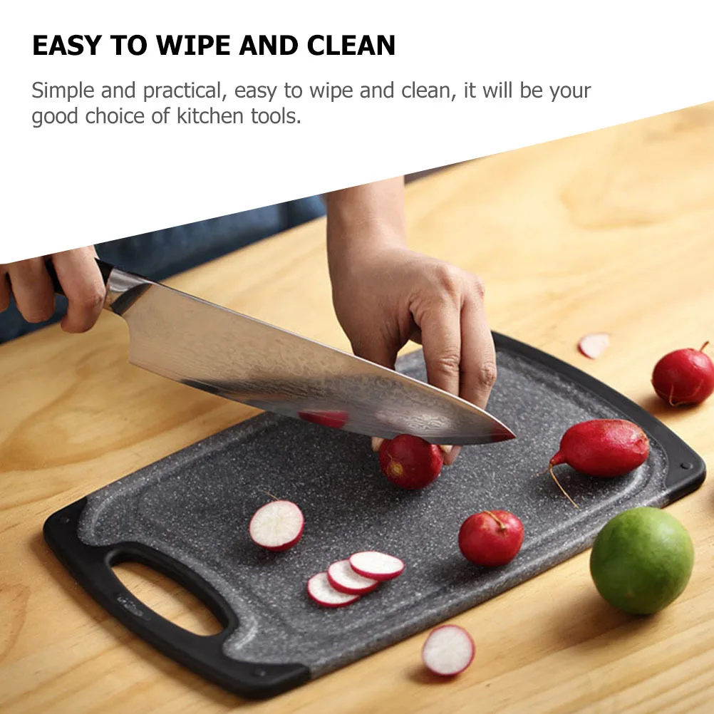 

3Pcs Marble Pattern Cutting Boards Household Kitchen Tools Non-Slip Cutting Board Set for Meat Vegetable