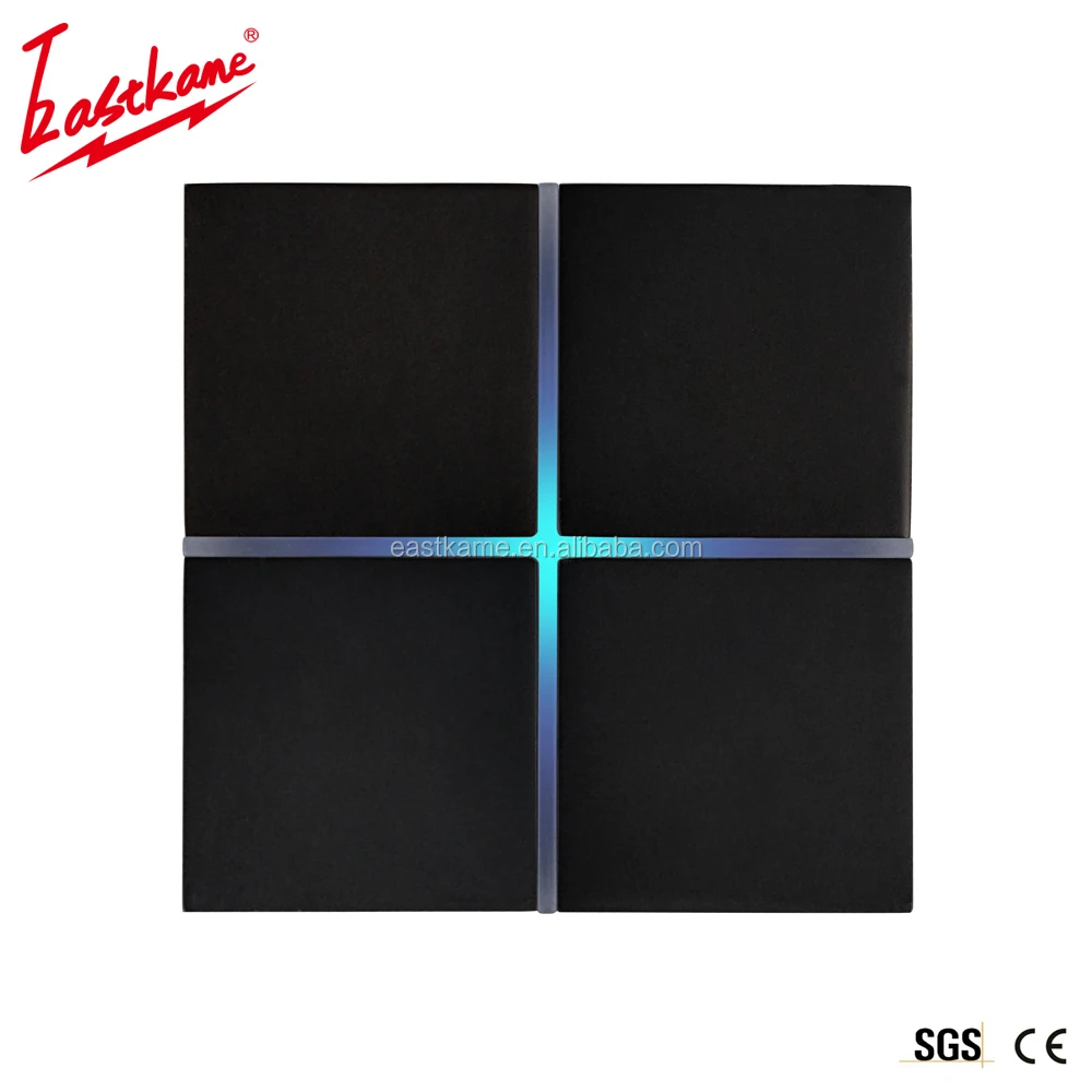 Newest switch smart home for home automation system touch screen for knx