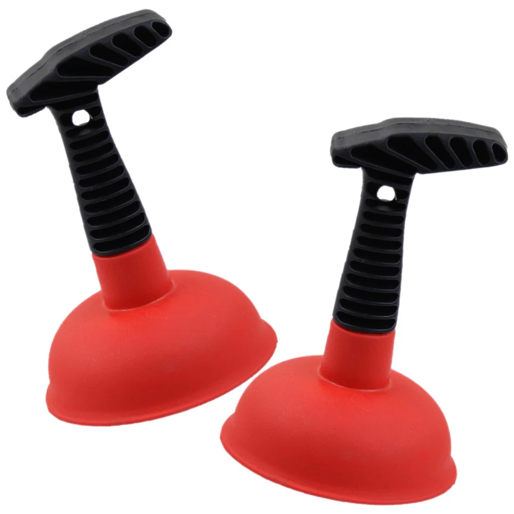 2pcs Kitchen Sink Drain Plunger Powerful Sink Plunger Drain Plunger Kitchen Gadget plunger holder heavy duty plunger for sink