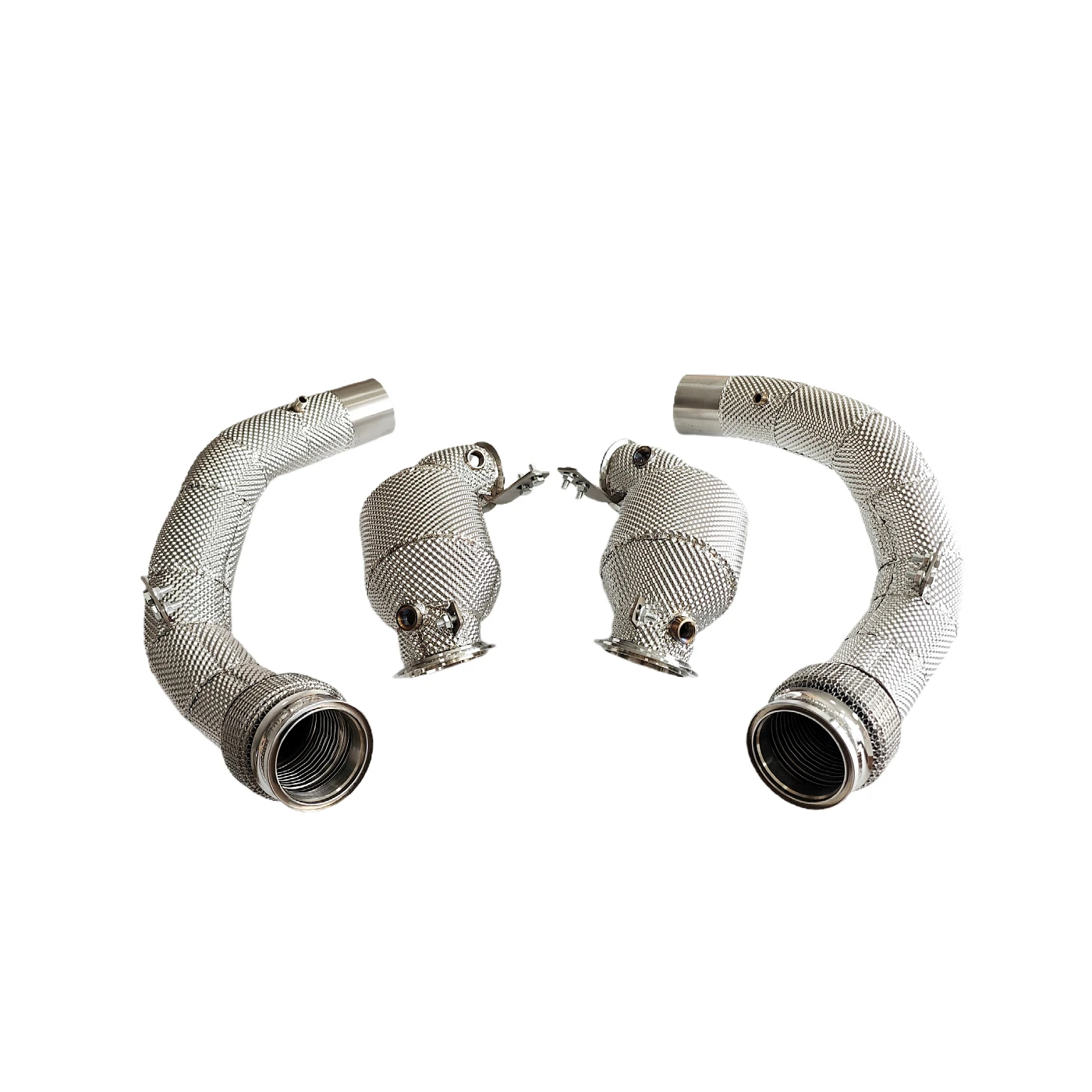 200 Cells Heatshield For X5M F95 X6M F96 4.4T Downpipe 5