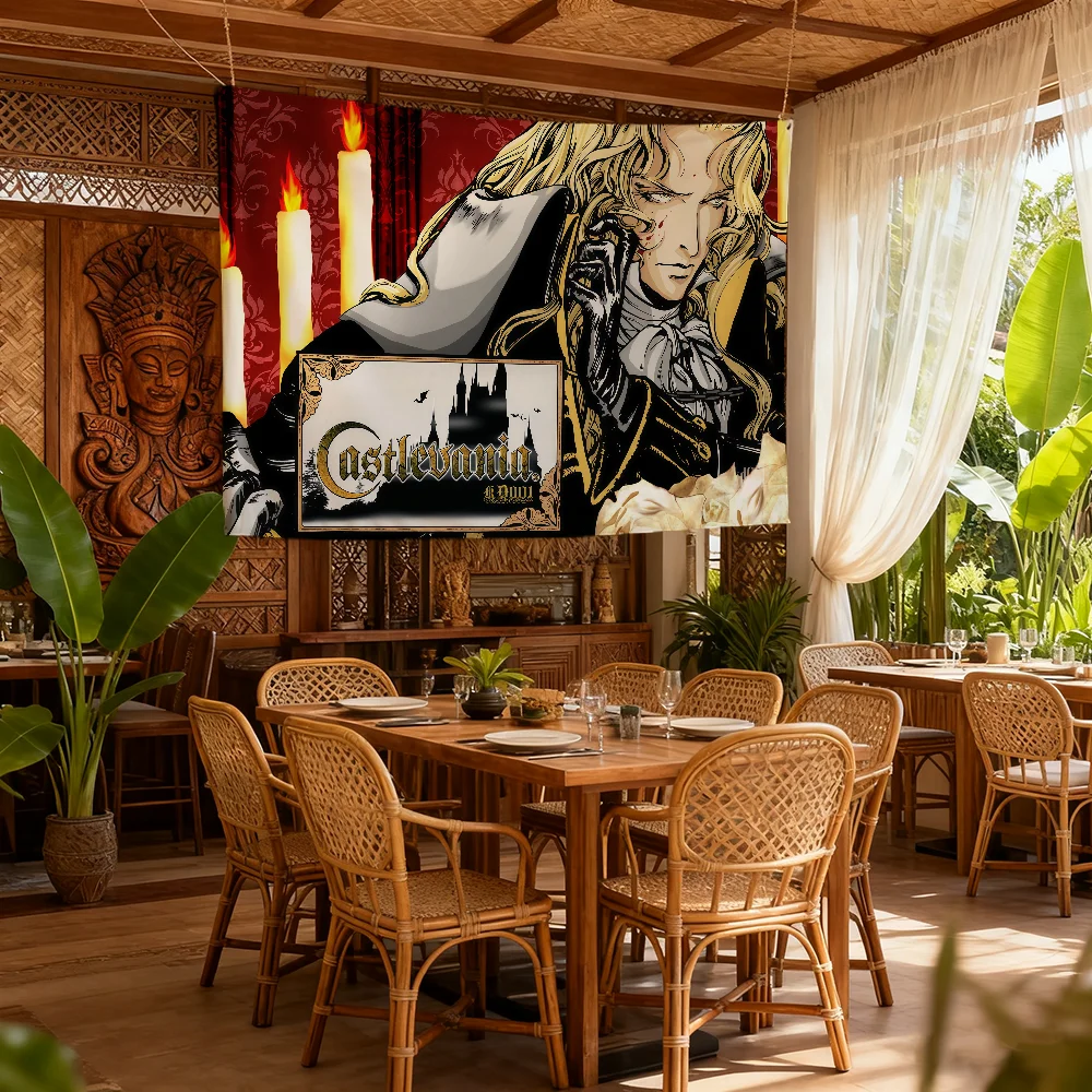 C-castlevania-a movie tv flag - Outdoor Camping Movies ulasan dan harga