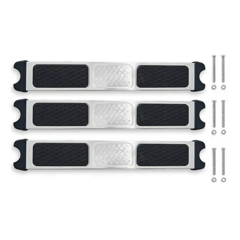Superior-3-Pack 19.7 Inch Stainless Steel For Inground And Above Ground Pool Ladder Steps Replacement With Bolts