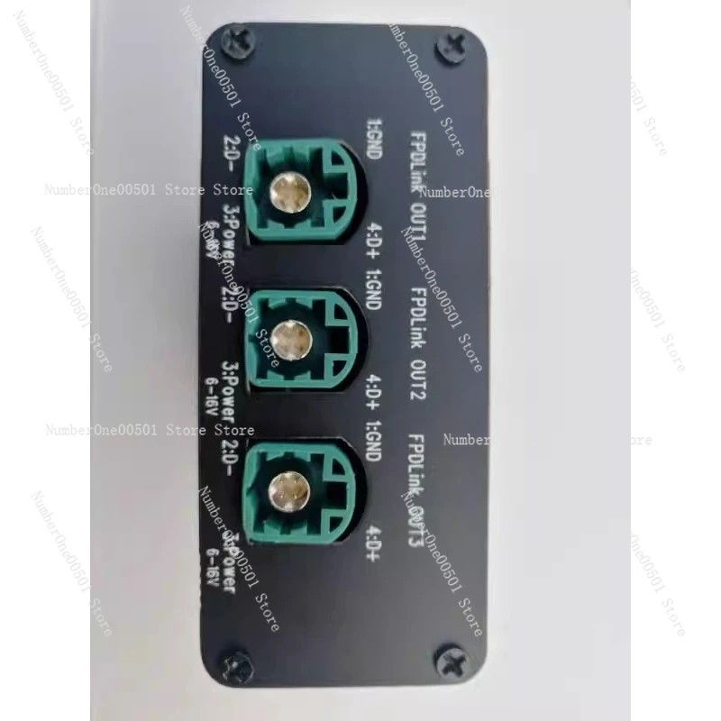 

Video, one to three, in-car display expansion module