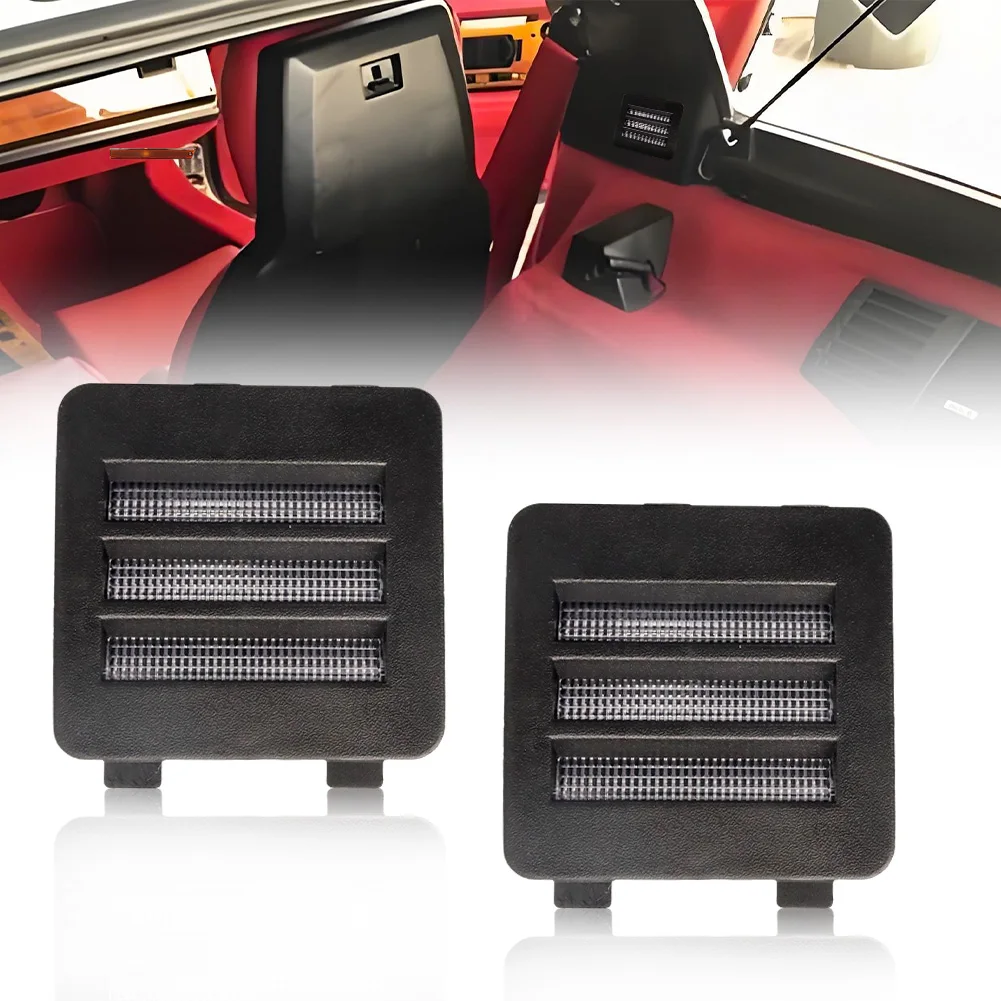 

2Pcs Rear Trunk Hatch Compartment Cargo Courtesy Light Dome Light Interior Light Cover For 1984-1996 Chevrolet Corvette C4