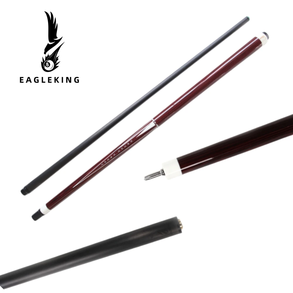 

Carbon Fiber 1/2 Break Cue Uni-loc Joint Black Bakelite Ferrule White Joint Collar 12.9mm Tip Black Technology Cue