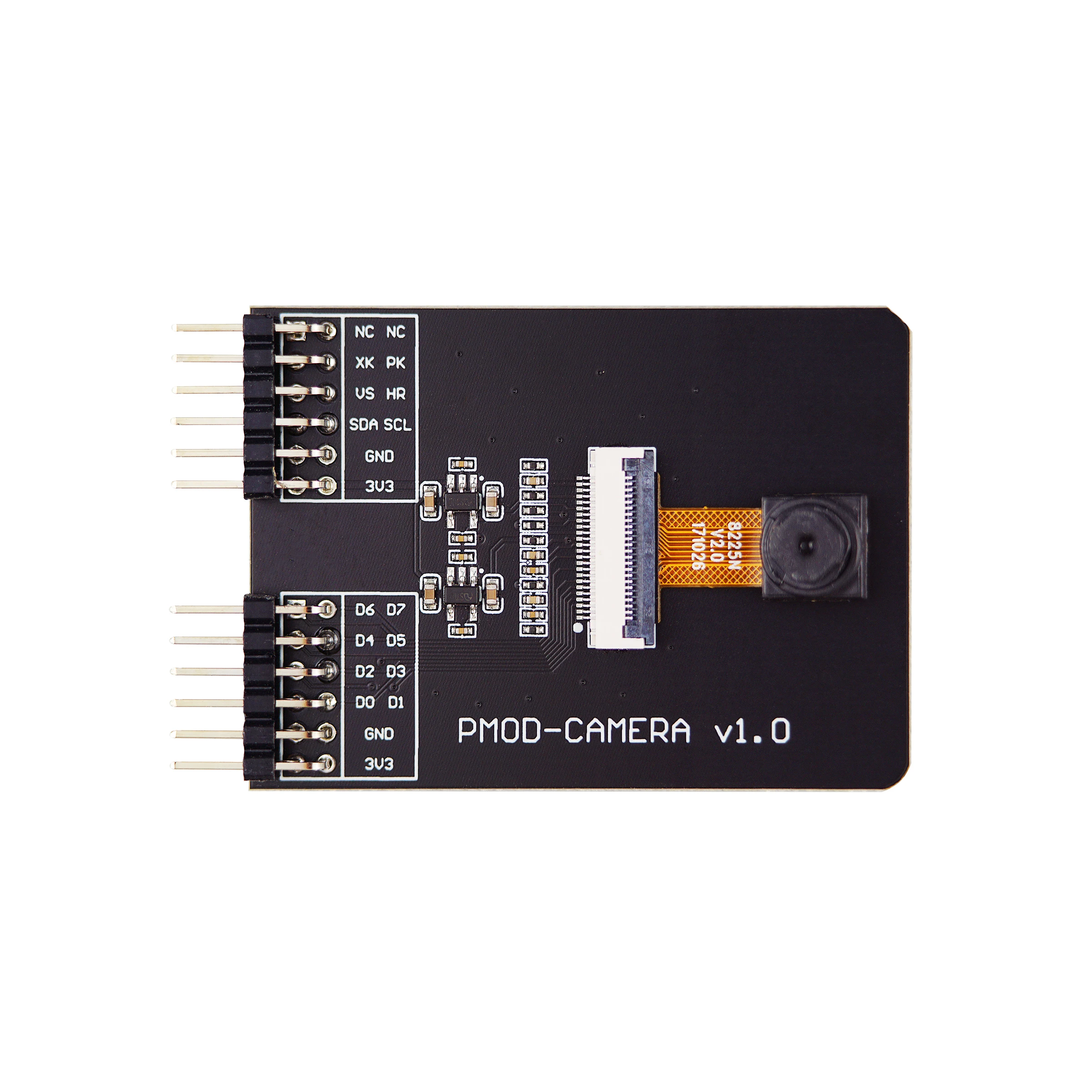 

Pmod-camera expansion board, PMOD interface, supports OV2640/OV5640 CAMERA