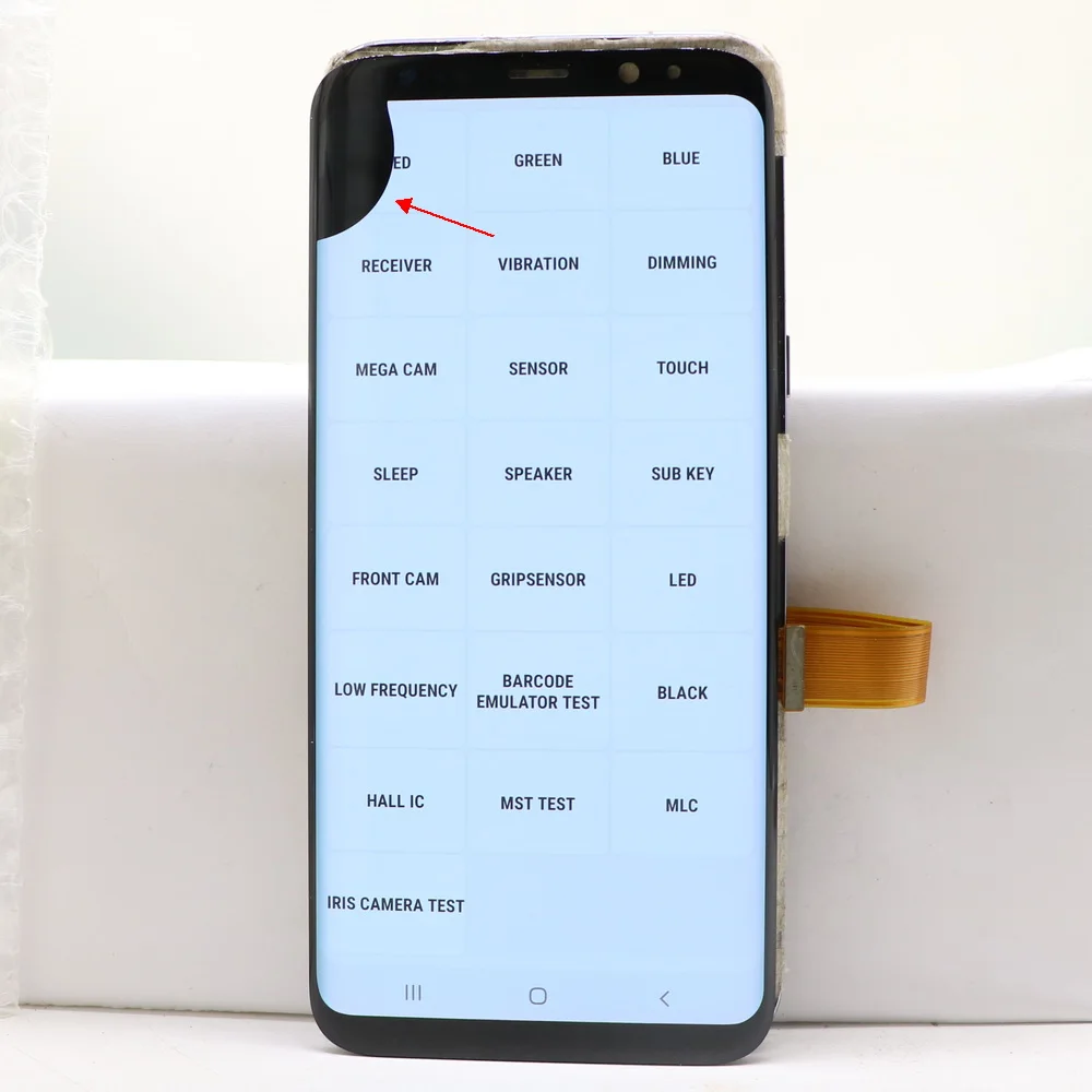 With defects For Samsung Galaxy S8 Plus LCD Display Touch Panel Digitizer G955 G955U G955F Lcd Screen Replacement 100% testing