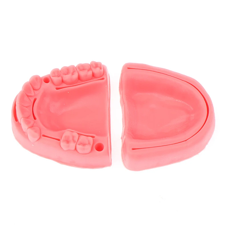 2 Pieces Medical Skin Surgical Suture Training Kit Pad Dental Oral Gum Suture Training Module Silicone Periodontitis Model