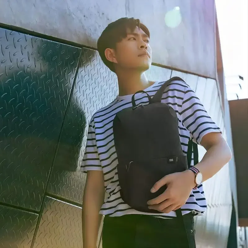 Xiaomi Colorful Small Backpack MEN'S AND WOMEN'S Shoulder Bag Outdoor Waterproof Ultra-lightweight Student Portable Sports Bag image 4