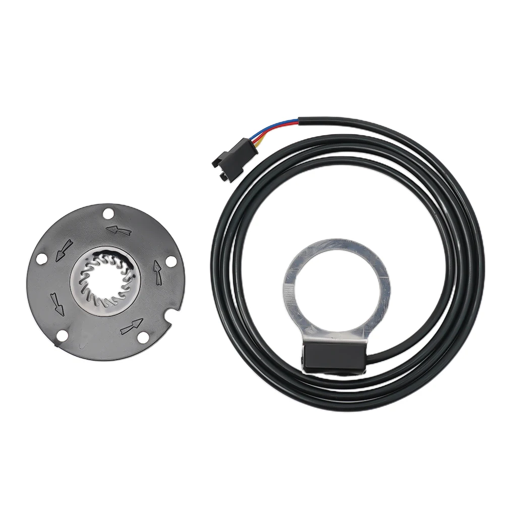 مستشعر سرعة الدراجة الإلكترونية جزء دواسة 5/8/12 مغناطيس معزز سبيكة مساعد الاستشعار دراجة كهربائية نظام PAS SM-3A #1