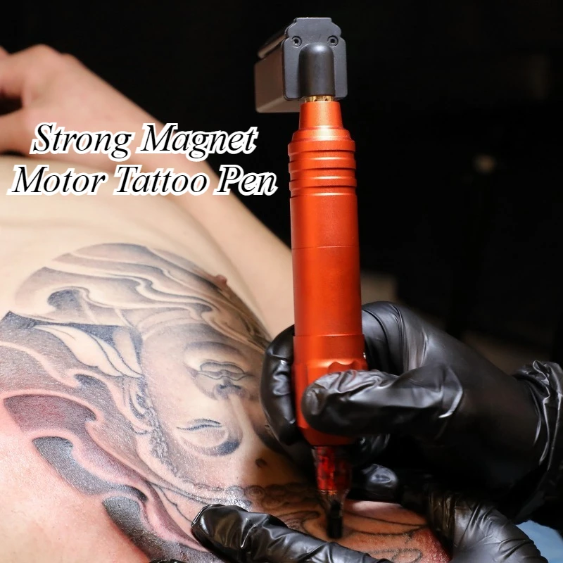 Professional Tattoo Machine Women Portable Tattoos Pen Equipment Full Kit Tattoos Machines Wireless Tattoo Battery Equipments