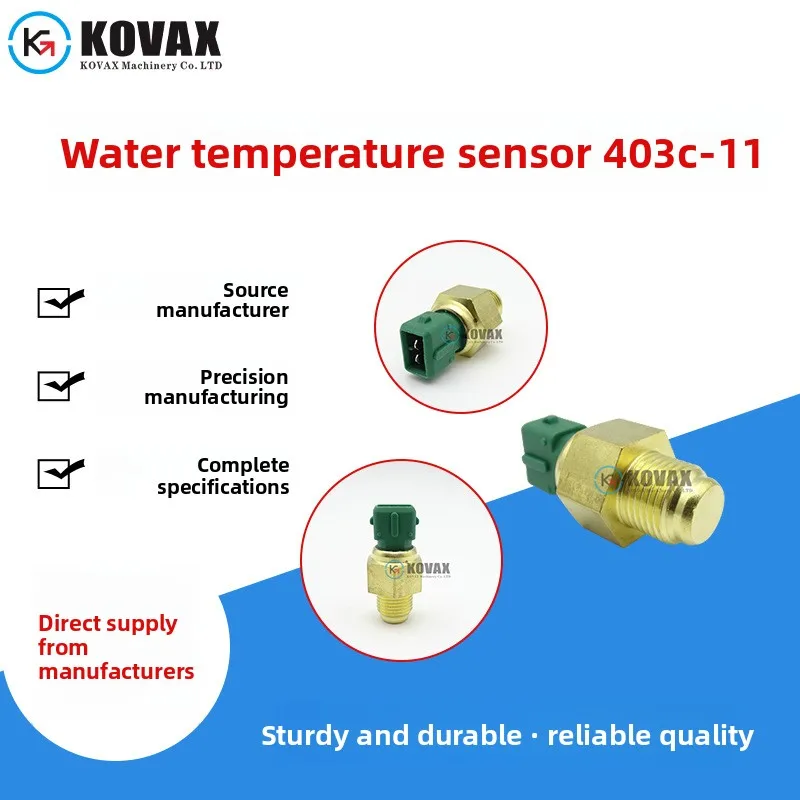 

Fits Excavator Temperature Sensor 385720480 Water Temperature Sensor 403C-11 404C-22T TPN337