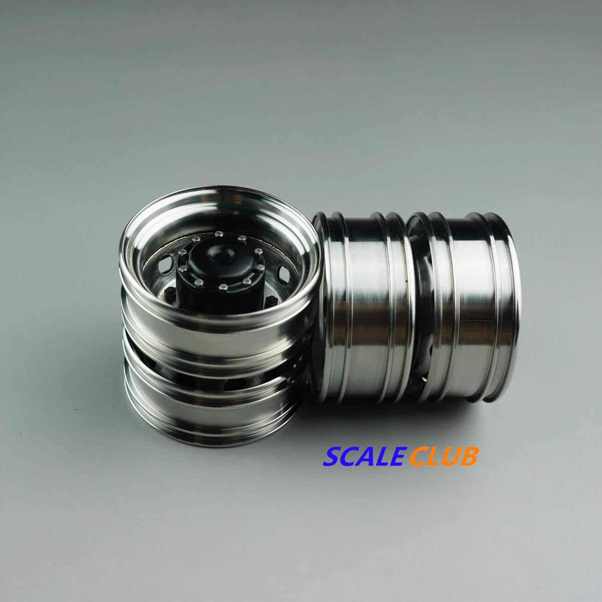 Scaleclub 1:14 Drag Head Mud General Upgrade Metal Rear Hub For Tamiya  Lesu Scania Man Actros Volvo Car Parts Rc Truck