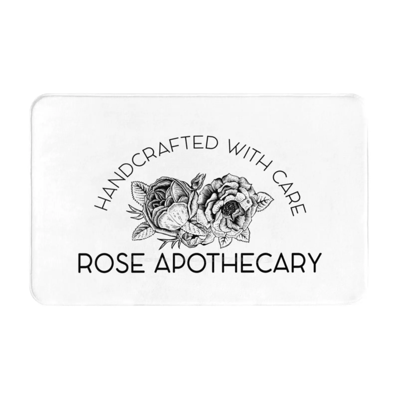 Rose Apothecary : Comfortable Door Mat Rug Carpet Foot Pad Rose Apothrcary Handcrafted Shop Locally Youre My Mariah Fantsy