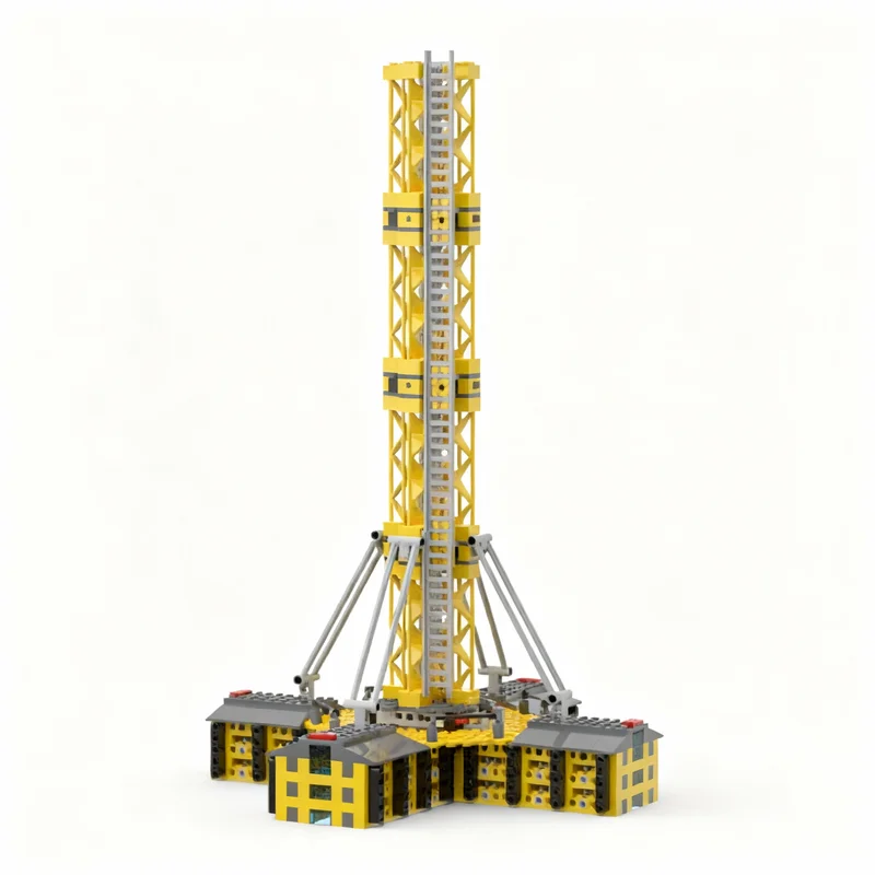 

688pcs MOC Tower Crane Base City Construction Model Building Blocks Toy Christmas Gifts DIY Creative Idea Education Assemble