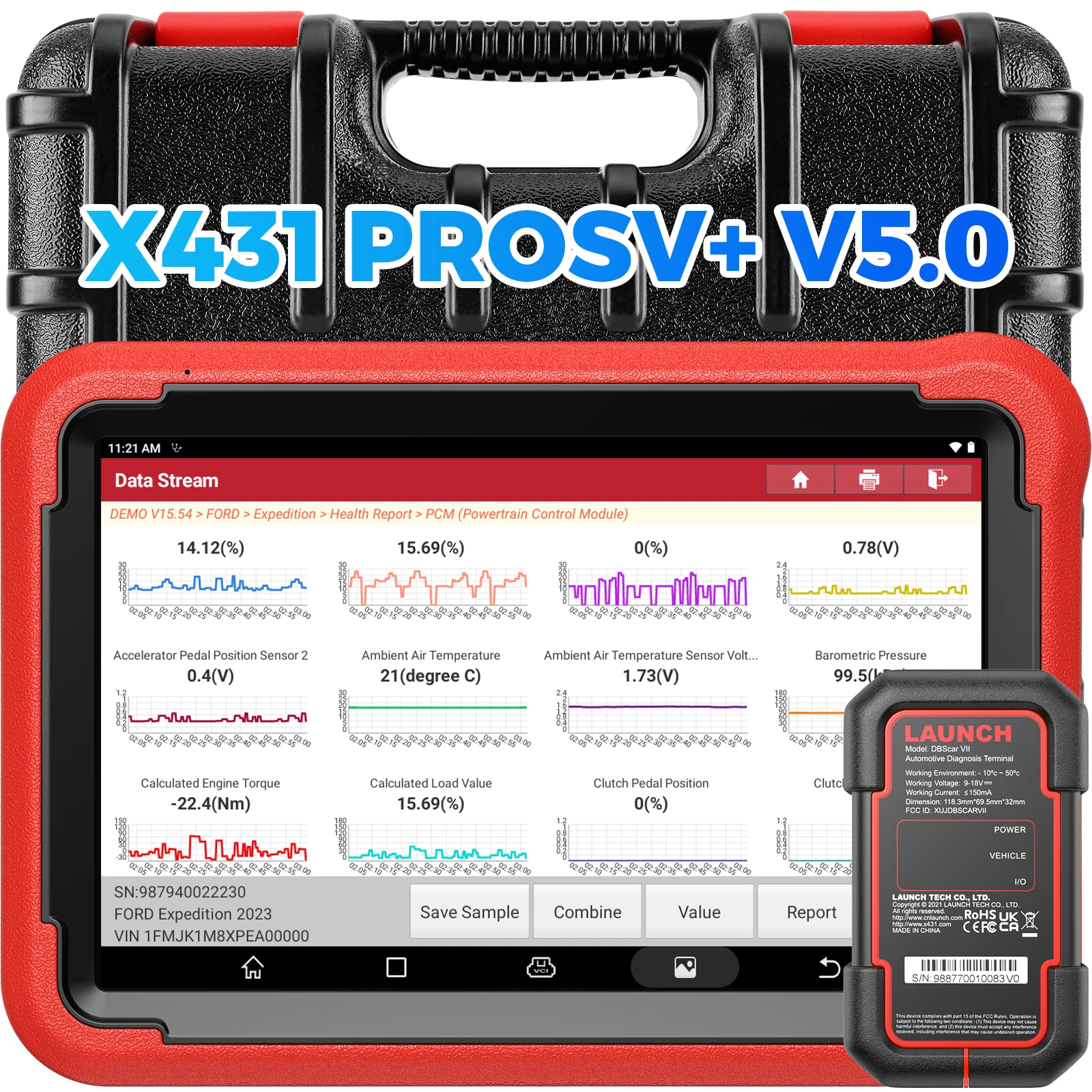 Outils de diagnostic LAUNCH X431 PROSV5.0, scanner OBD2, outil de diagnostic automobile, outil de diagnostic de voiture, autoscanner, diagnostic X-431 Pro V