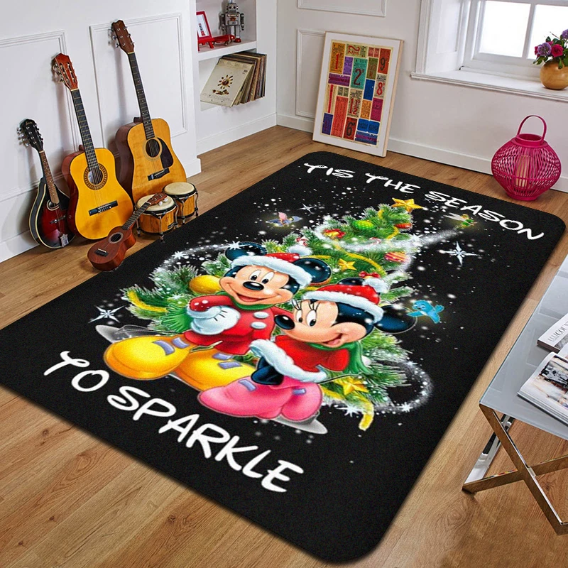 

D-Donald Duck Printed Carpet Fashion Yoga Mat Bedroom Decorative Carpet Living Room Bathroom Decorative Floor Mat Birthday Gift