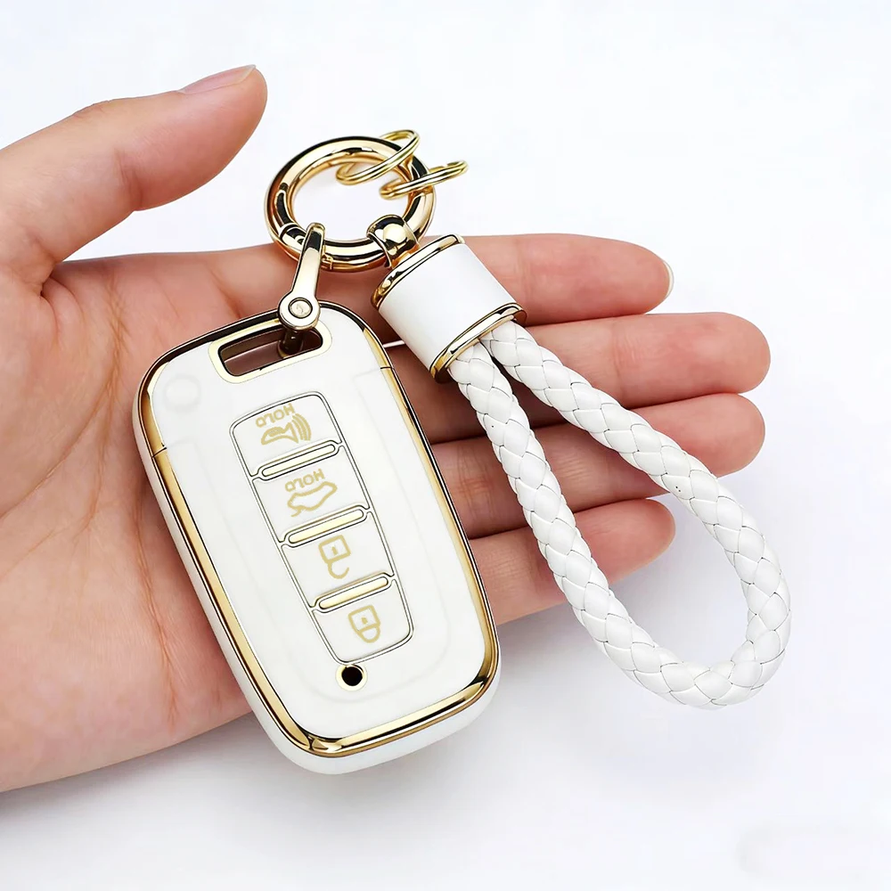 4 Buttons Shell Fob For Kia Hyundai EQUUS Optima K5 Forte Opirus Rohens Ix35 SOUL SORENTO MOHAVE Borrego  Car Key Case Cover