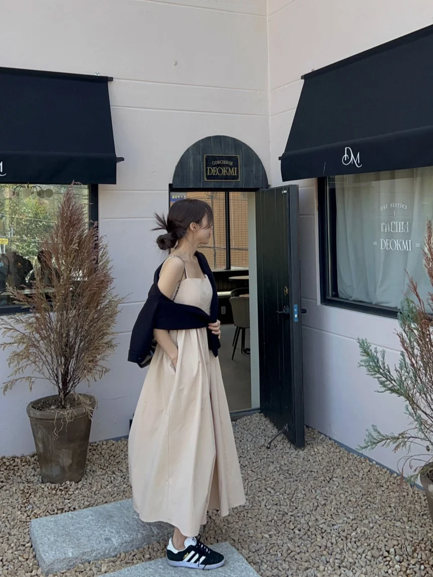 Simples chique verão strapl dr feminino doce jovem maxi saia camadas de algodão a linha saia cintura alta commute dr