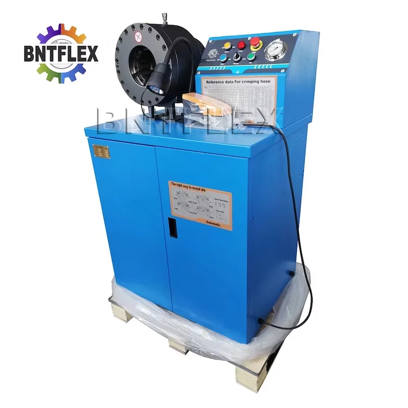 2017 BARNETT BNT91C DX68 Hose Crimping Machine In China Market