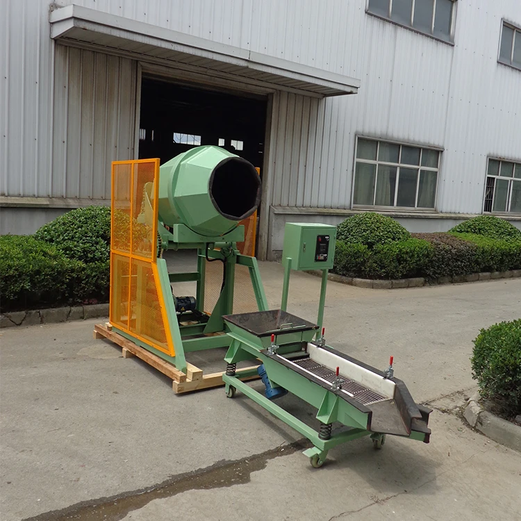 New Rotary Polishing Machine Dischargable Design for Plastic and Stainless Steel Buttons