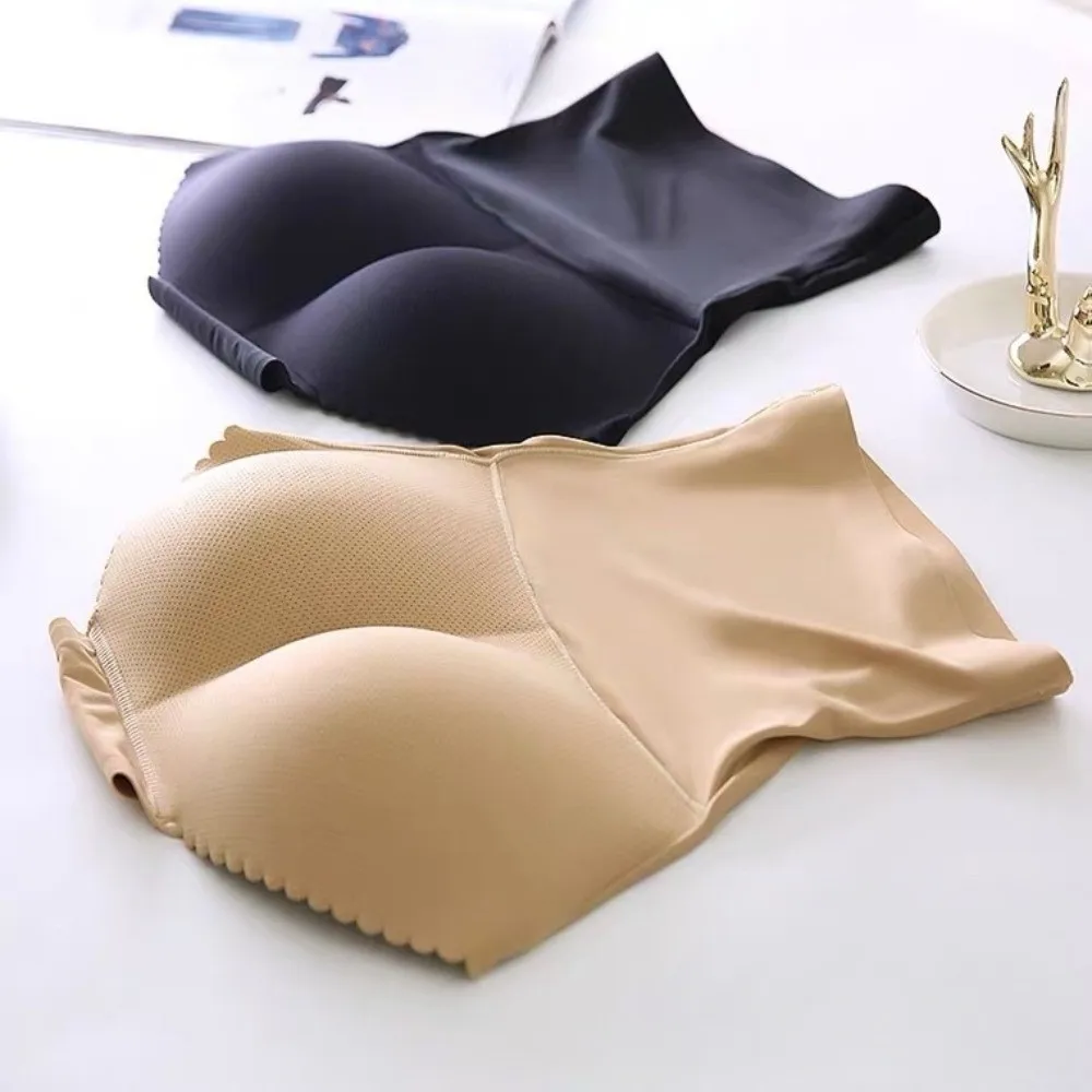 

Seamless Fake Butt Pad Body Shaper High-waisted Butt Hip Lifter Enhancer Hip Pants Thigh-lifting Belly Contracting