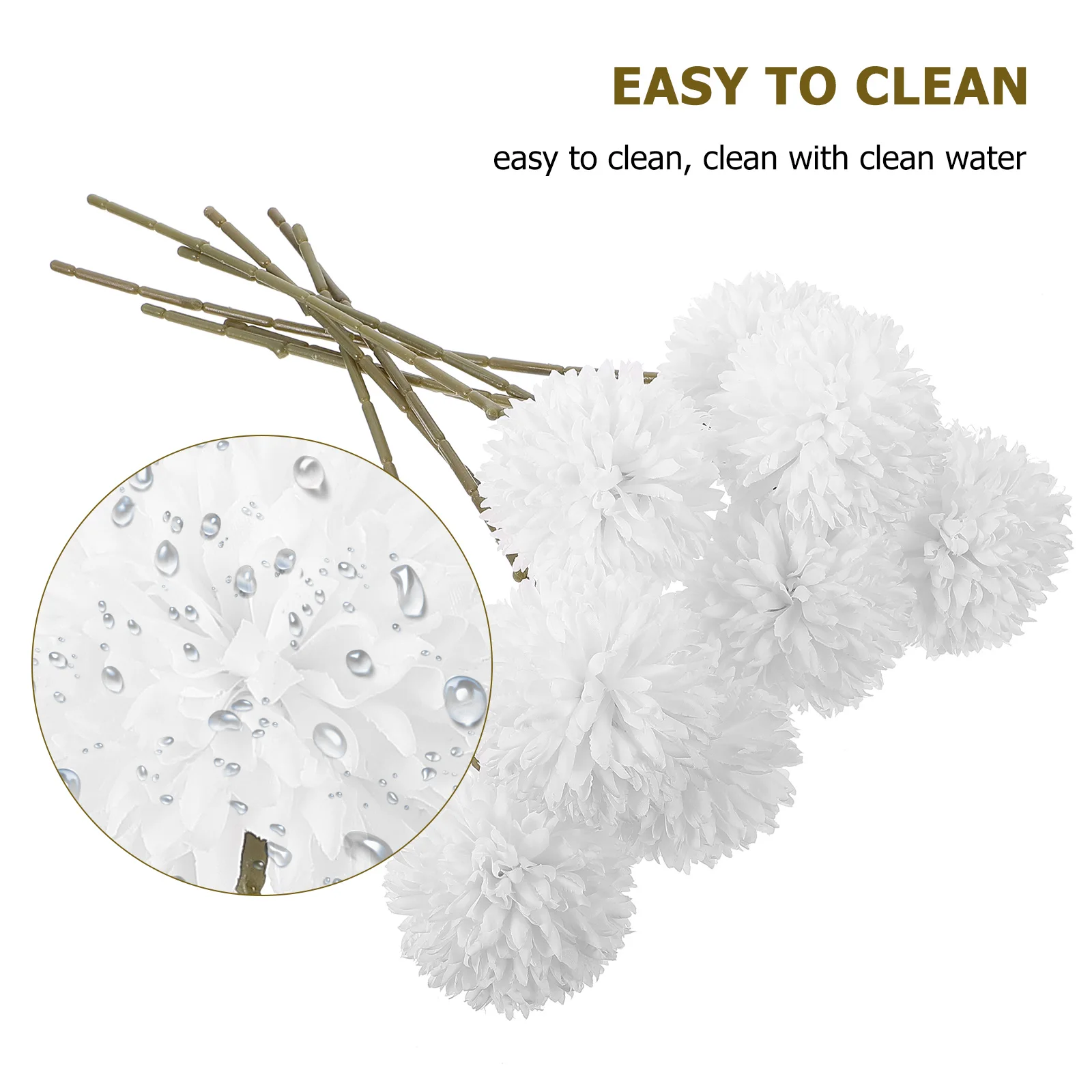 

8 Pcs Artificial Chrysanthemum Flowers Wedding Decor Simulation Plastic Home Garden Party Porch Decorations Premium