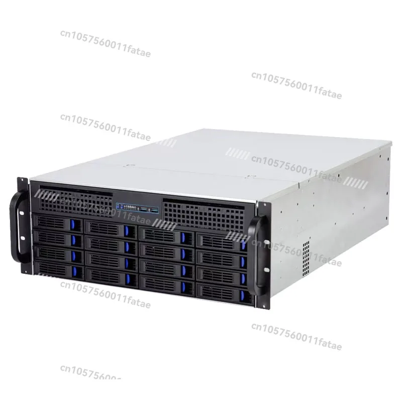 

Server 4U 16 Bracket Manufacturer Server Rack Server Chassis Sgcc Steel 1.2mm SAS/SATA Backplane, Optional Interface