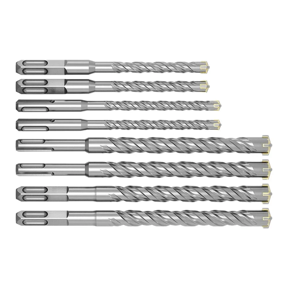 110/160mm Tungsten Steel Alloy Cross Drill Bits  Through Wall Reinforced Concrete Hard Electric Hammer Drill Bits For Rock Stone