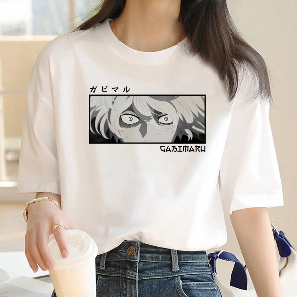 

Hell's Paradise Jigoku Raku top women designer t-shirts female anime y2k streetwear clothes