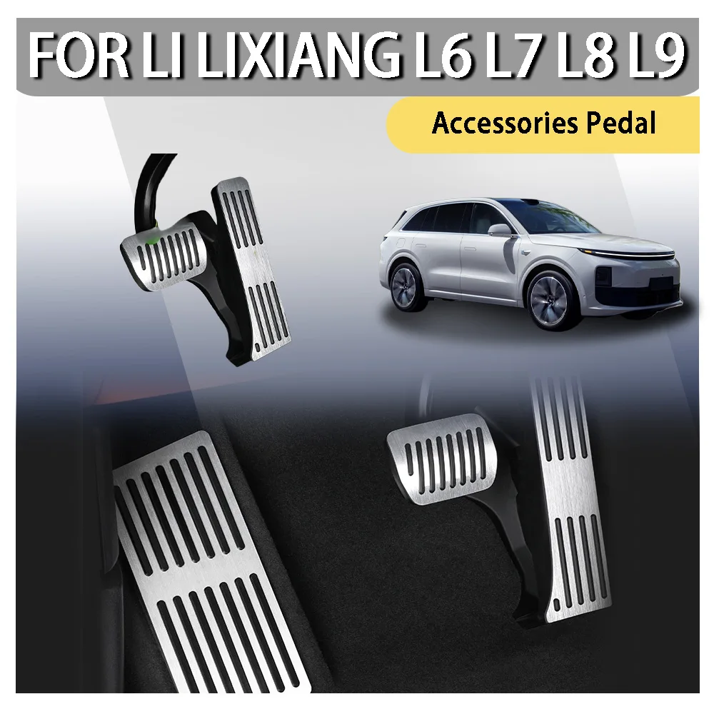 

Аксессуары для педалей Li Lixiang L6 L7 L8 L9: Декоративные элементы для автомобиля, модификация из алюминиевого сплава, автоаксессуары для стайлинга и тюнинга.