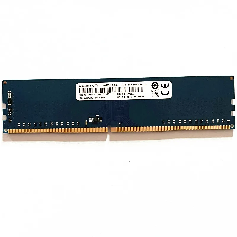 RAMAXEL DDR4 8GB 2666MHz RAM, UDIMM DDR4 8GB 1RX8 PC4-2666V-UA2-11