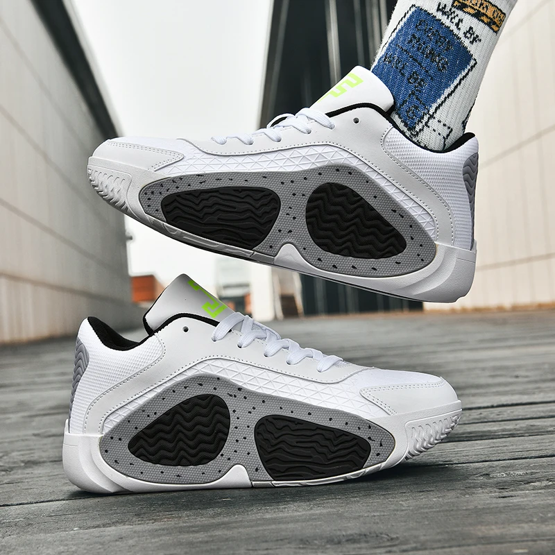 

Youth basketball shoes breathable couple outdoor combat non-slip wear-resistant shock-absorbing sneakers