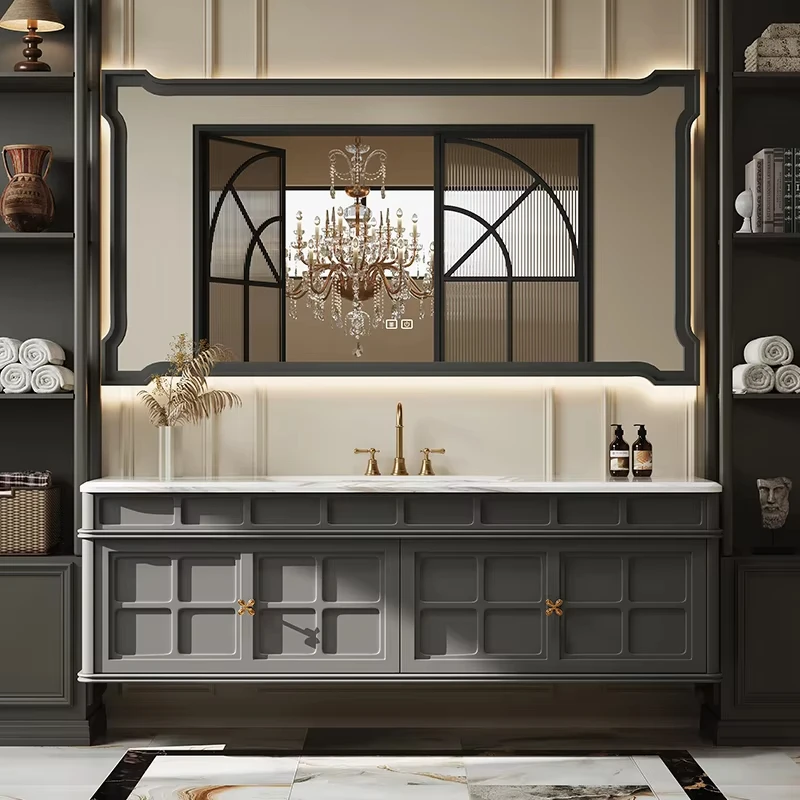 Cabinet Space Saver Slim French Retro Bathroom Trendy Display Closet Luxury Skincare Storage Gabinete Decorations Furniture